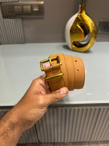 Premium Miu-Miu Bronze Waist Belt Women With Box