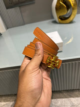 Premium Tory-Burch Tan Waist Belt Women With Box