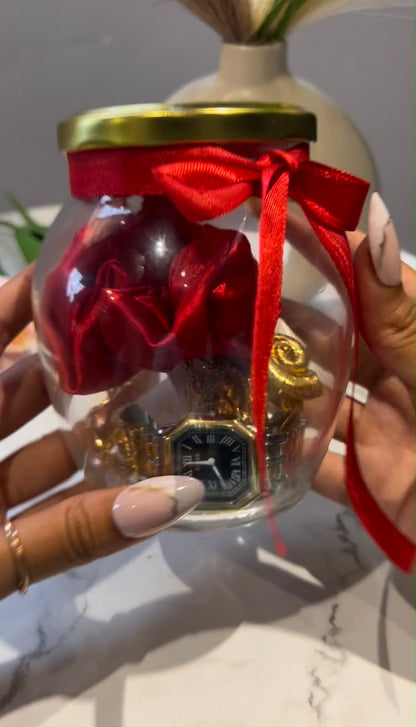 Saraz Mystery Jewellery Jar — Vintage Watch Edition (₹3,700+ Value)