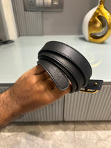 Premium Valentino-GRN Black Waist Belt Women With Box