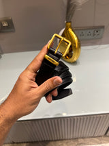 Premium Miu-Miu Black Waist Belt Women With Box