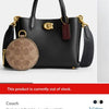 Coaxh Pebble Leather Willow Mini Tote with OG Box & Carry Bag