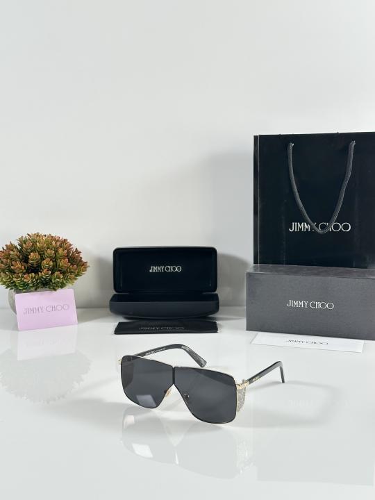 Crystal Embellished Women's Sunglasses – Gold Black