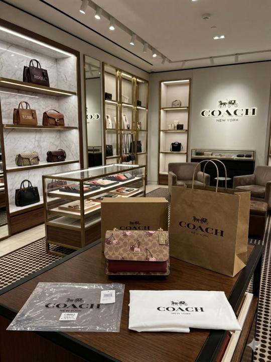 Coaxh Klare Crossbody Bag with OG Box & Carry Bag