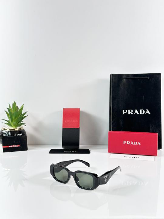 Oversized Women's Sunglasses – Black Green