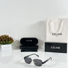 Oversized Round Women's Sunglasses – Classic Black