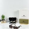 Printed Women's Sunglasses – Tiger Brown