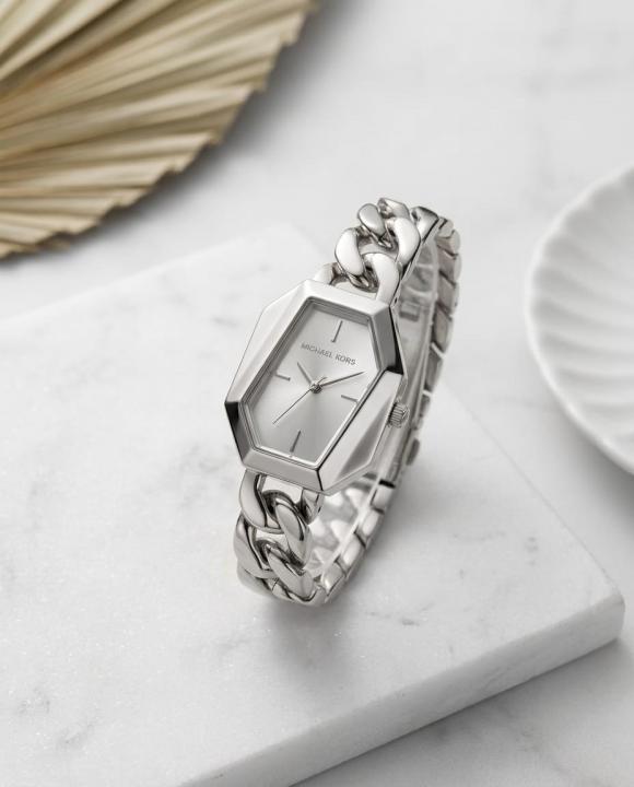 Michxel Kors Suri Silver Watch Front
