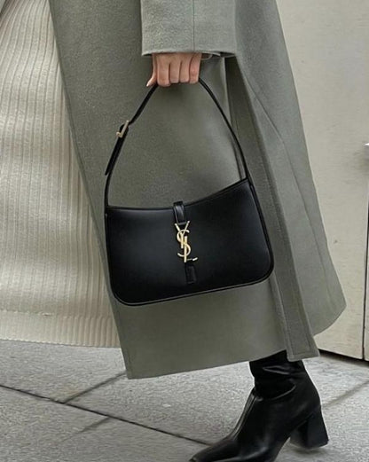 Premium Leather Hobo Bag With OG Box - Front