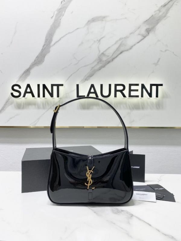 Premium Glossy Leather Hobo Bag With OG Box