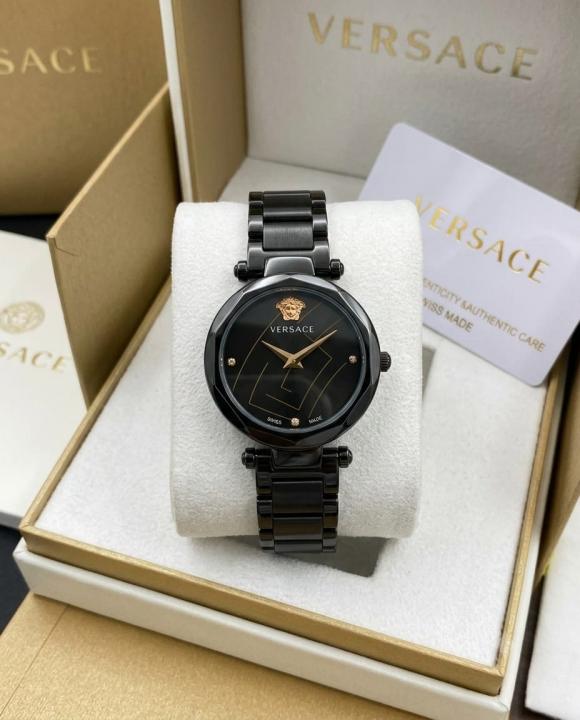Versxce Heritage Full Black Watch Front