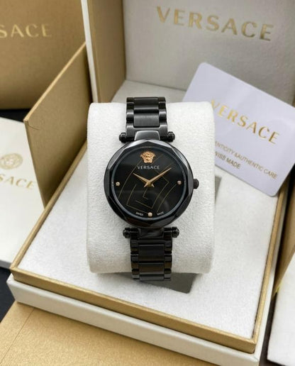 Versxce Heritage Full Black Watch Front