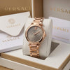 Versxce Heritage Copper Grey Watch for Women