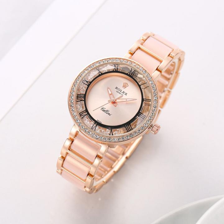 RX Celine Copper Pink Watch Side