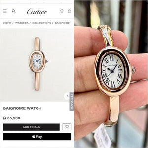 CT Signature Diamond Dial Watch for Women