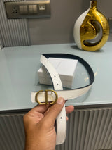 Premium CD-White Waist Belt Women With Box