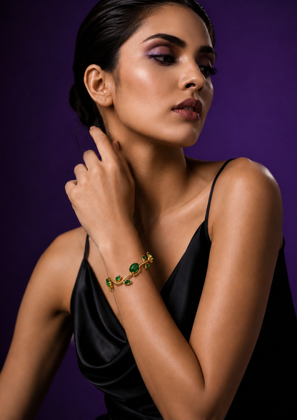 Evergreen Tulip Vine Bracelet