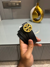 Premium Tory-Burch Black Waist Belt Women With Box