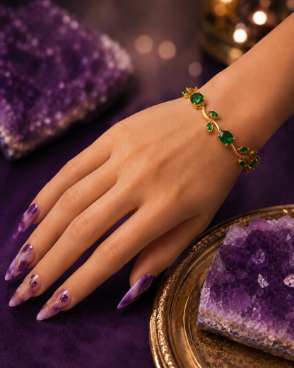 Evergreen Tulip Vine Bracelet