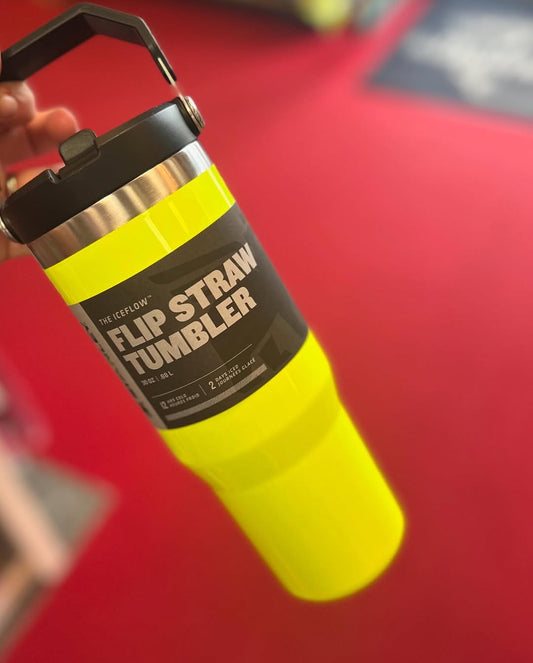 Stanley IceFlow Flip Straw Neon