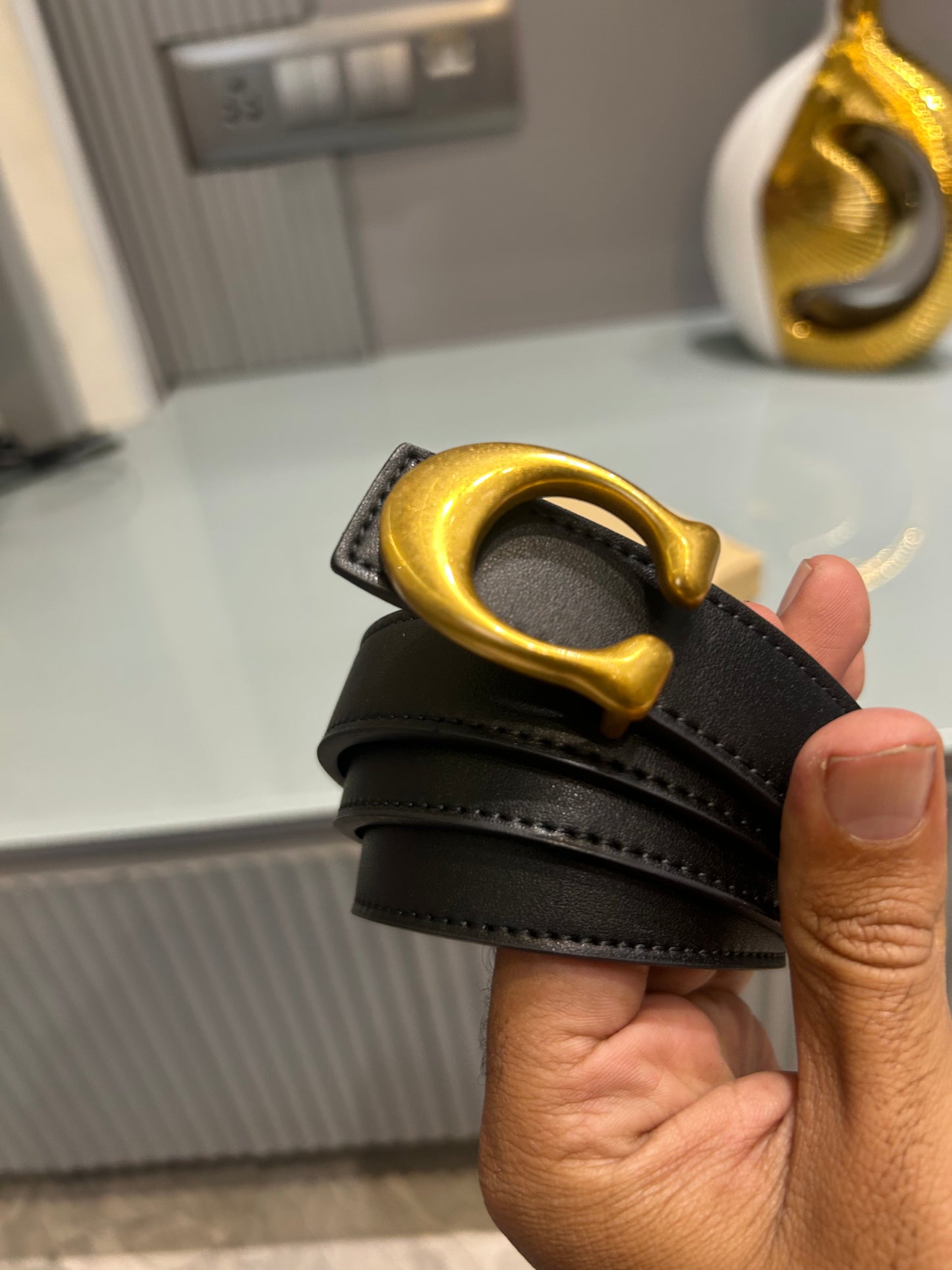 Premium Coaxh-Waist Belt For Women With Box