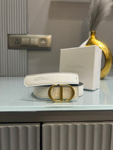 Premium CD-White Waist Belt Women With Box