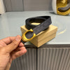 Premium Coaxh-Black Monogram Waist Belt Women With Box