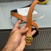 Premium Tory-Burch Tan Waist Belt Women With Box