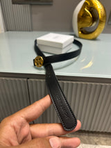 Premium Tory-Burch Black Waist Belt Women With Box