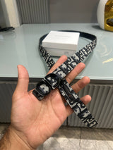 Premium CD-Monogram Black Waist Belt Women With Box