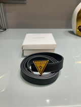 Premium Guess-Black Waist Belt Women With Box