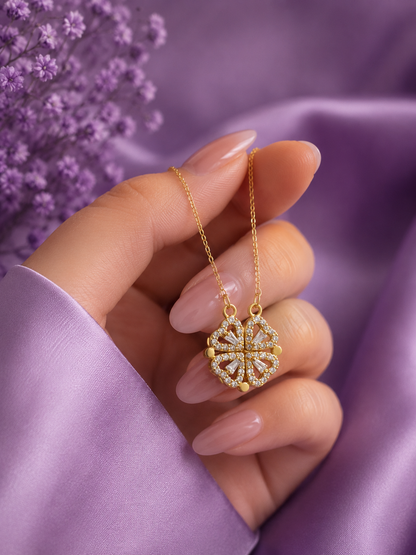 Eternal Heart Charm Necklace