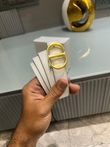 Premium CD-White Waist Belt Women With Box