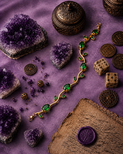 Evergreen Tulip Vine Bracelet
