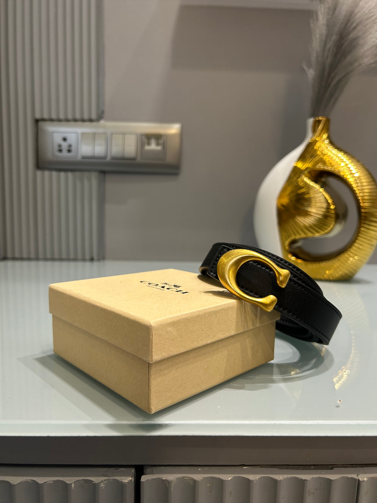 Premium Coaxh-Waist Belt For Women With Box