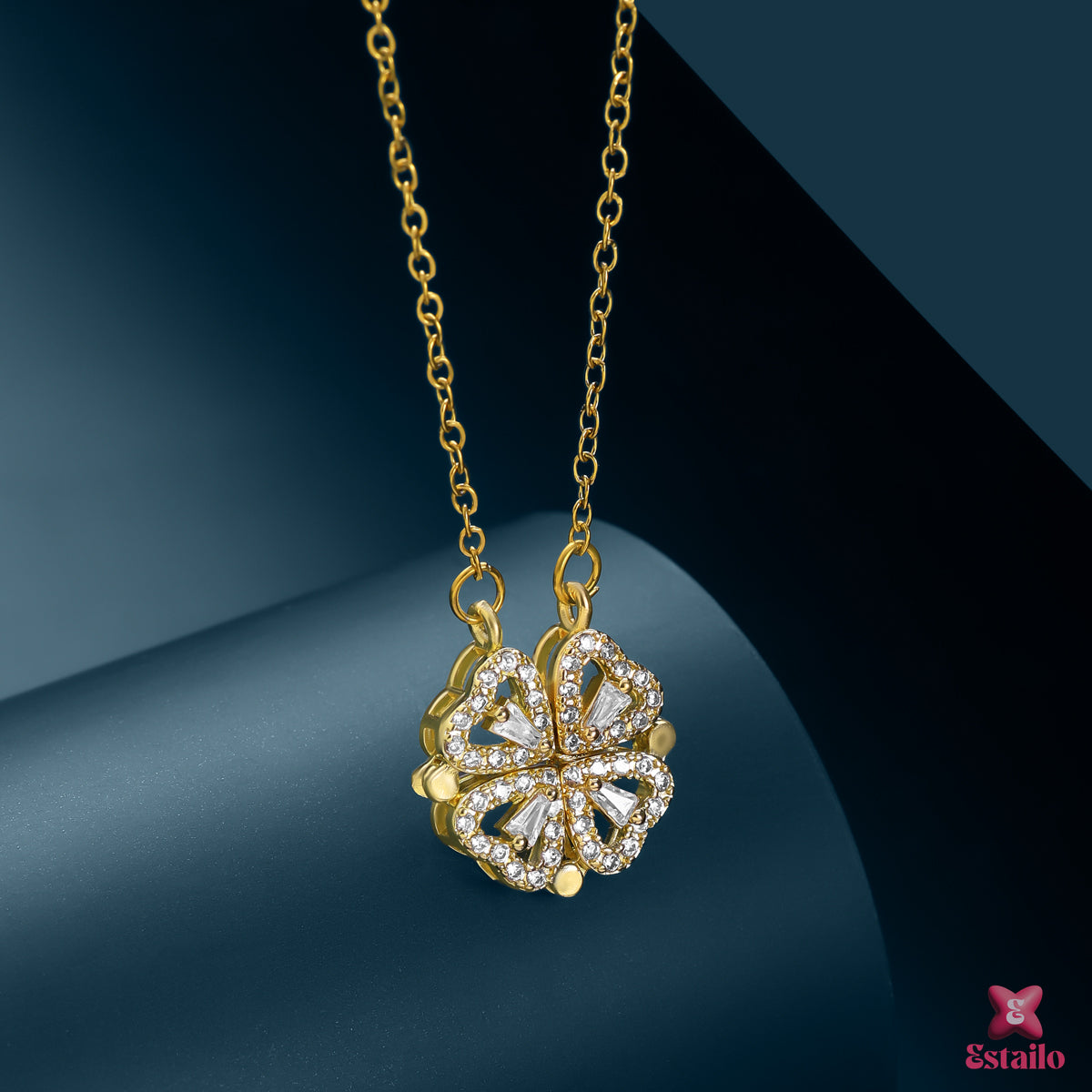 Eternal Heart Charm Necklace - Delicate Heart Pendant