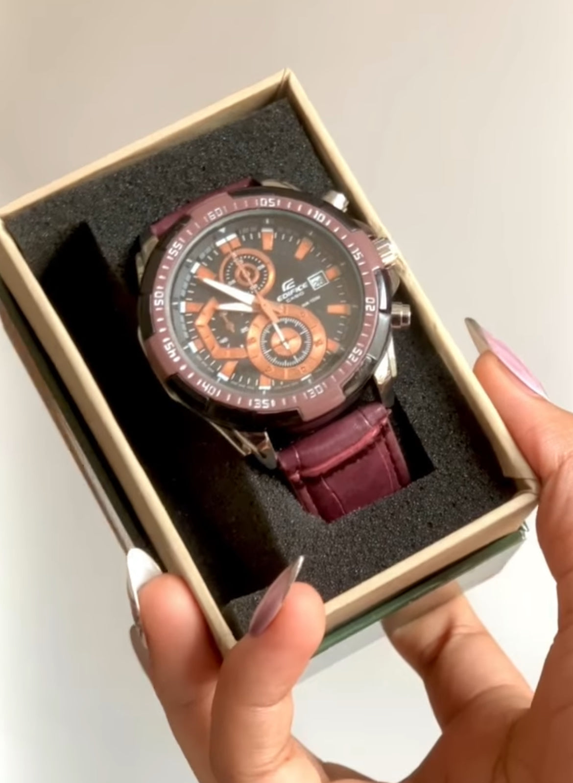 Casi_o Edifice 539 With Same Box