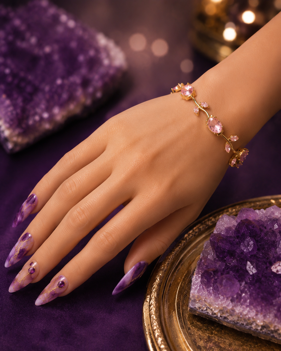 Princess Aura Tulip Bracelet