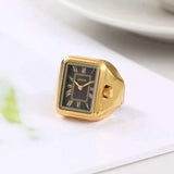 FSL Raquel Gold Ring Watch – Unisex Luxury Timepiece