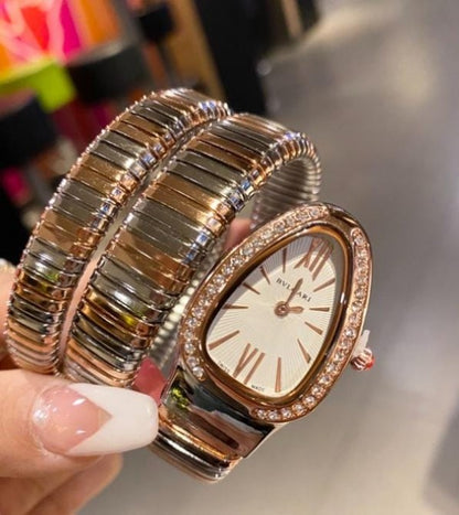 Bvlgari Serpenti Snake Copper-White