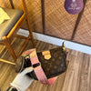 LV Pochette Pink Belt