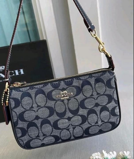 Coach_Nolita_19_All_Denim_With_OriginalBox_DustCover_ChainBelt_PearlCharm