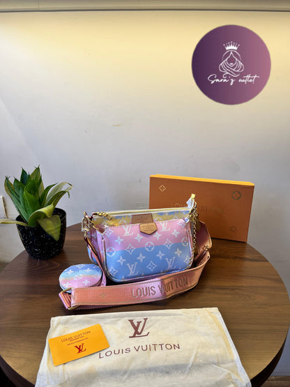 LV Pochette Multi Pink