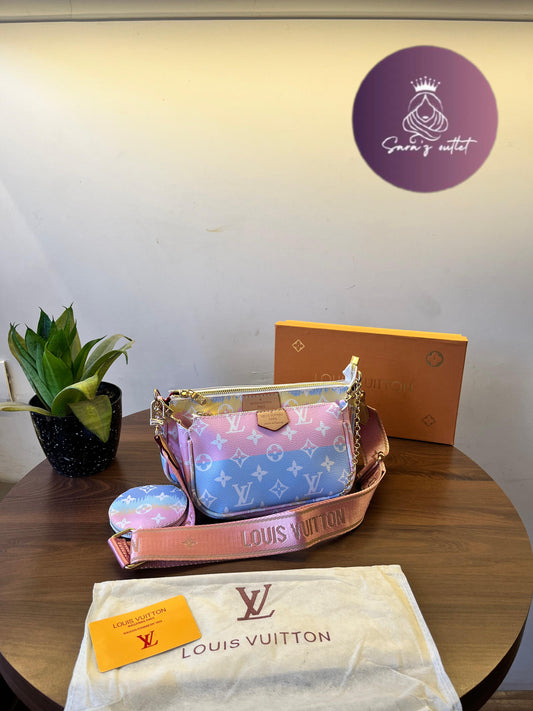 LV POCHETTE MULTI PINK