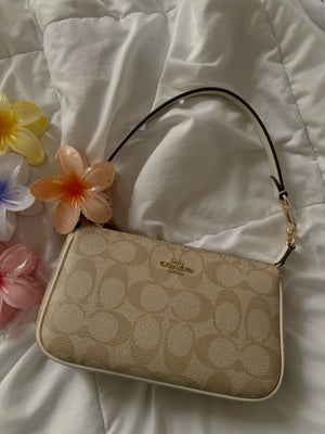 Coxch Nolita 19 Apple White – With OG Box, Chain Belt & Pearl Charm