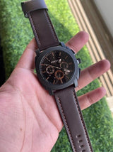Fossi_l Japan Leather Belt Watch