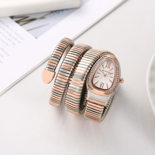 Bvlgari Serpenti Snake Copper-White