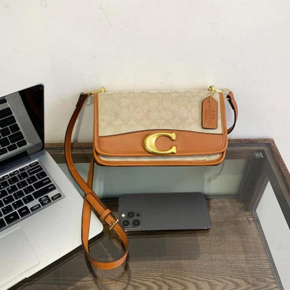 COAC_H Bandit Crossbody In Signature Textile Jacquard 215